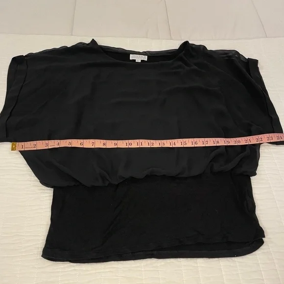 Joseph A Elegant Black Women's Top Size Large. - Picture 5 of 10